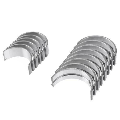 VekAuto Principal Rodamiento y Biela Rodamiento Kit No.12300618100A0/1218181401 para SUZUKI CARRY 1979-2023 Motor Cigüeñal Biela Rodamiento Metal 14 Pcs