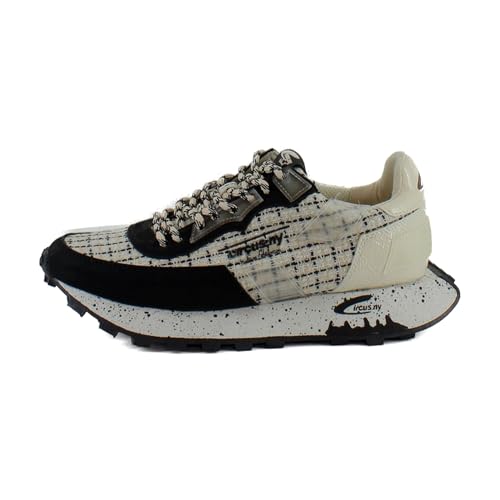 Circus NY by Sam Edelman Women's Devyn Sneaker, Vanilla Bean/Black, 7.52