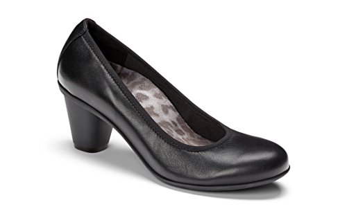 Vionic Women's Pumps Shoes Career Mabrey Black Dress Shoes Orthaheel (9)