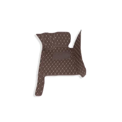 Tapis de pied auto pour Fiat 500 finition soignée accessoires intérieur café