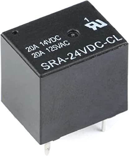Relais 24V 20A SRA-24VDC-CL miniature à 5 broches pour circuits imprimés et automobile - 5