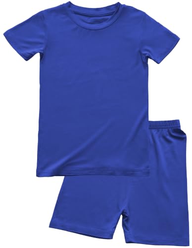 Image of BABY 2T-10Y Toddler Kids Girls Boys Soft Comfy 2pcs Set Short Sleeve Shirts and Pants Sets
