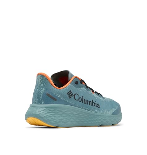 Columbia Columbia Men's Konos Featherweight Running Shoe, Metal/Tangy Orange, 8