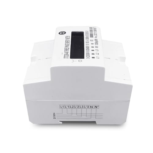 Compteur d'énergie triphasé 4P Din Rail pour tableau électrique triphasé 230V