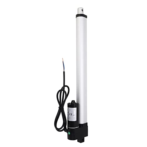 ANKROYU TC-03-D Linear Actuator, Aluminum Alloy 500mm Stroke 3000N Linear Actuator Accessory, High Speed Linear Actuator for Machine Equipment (24V)