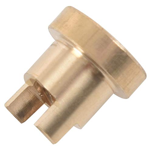Lysee 3D Printer Parts & Accessories - 2X T8 Anti-Backlash Spring Loaded Nut for 2mm Thread Rod Lead Screw - (Color: Gold)