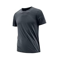 Tip: Please refer to the size chart in the picture before purchasing. If you are unsure of your size or prefer a looser fit, you can buy one size up. Material : This men's short sleeve t-shirt is made of comfortable fabric, lightweight, breathable an...