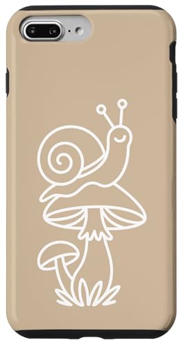 �~�j�}���X�g�̃J�^�c�����ƃL�m�R�̃��C���A�[�g �X�}�z�P�[�X iPhone 7 Plus/8 Plus �p