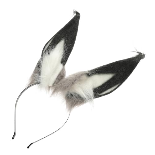 Bandeau oreilles de lapin moelleux avec maintien optimal pour femmes