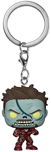 Funko POP! Keychain: What If - Keychain 2 - Marvel What If - Minifigura de Vinilo Coleccionable Llavero Original - Relleno de Calcetines - Idea de Regalo- Mercancia Oficial - TV Fans