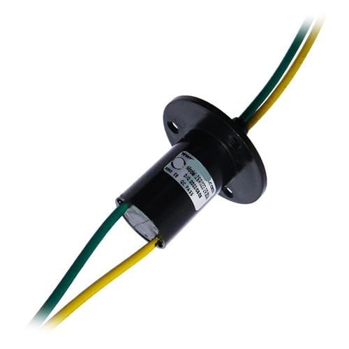 Contacteur tournant de 22 mm haute puissance 2 voies 30A pour rotation fluide sans fin