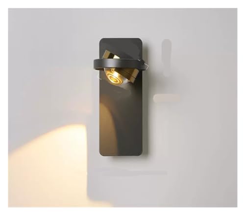 Lámpara de pared LED de 122cm orientable para una iluminación acogedora de mesita de noche
