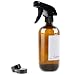 THETIS Botellas de Spray vacías de ámbar Boston de 500ml (6 Paquete...