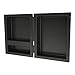 Tile Redi USA RNTH1620D-20S Redi Niche Triple Horizontal Shelf with 6" H Inner Shelf & 16" W Divider, 32" W x 20" H
