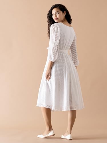 Image of AASK Women Fancy Plain & Solid Designer Dress for Women