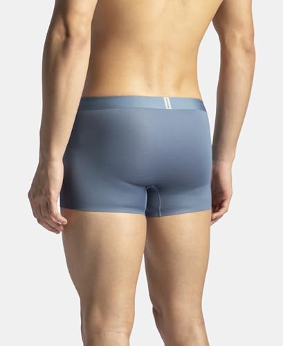 Image of Jockey IC45 Men's Texcelight Microfiber Elastane Stretch Seamfree Bonded Tech Solid Trunk with Internal Breathable Mesh