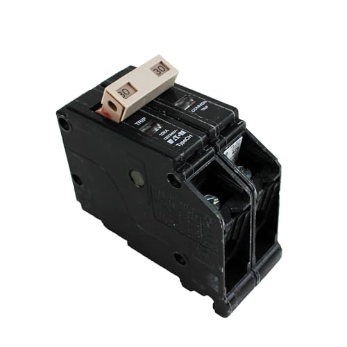 EATON CHF230 Series 30A DP CH Circ Breaker, Black