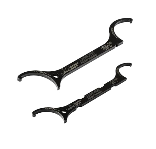 Gardner Bender LNW-KIT Locknut Wrench Kit  & Inch. Loosen / Tighten locknuts Steel Construction fits UL locknuts 2 Pk. Bundle Black