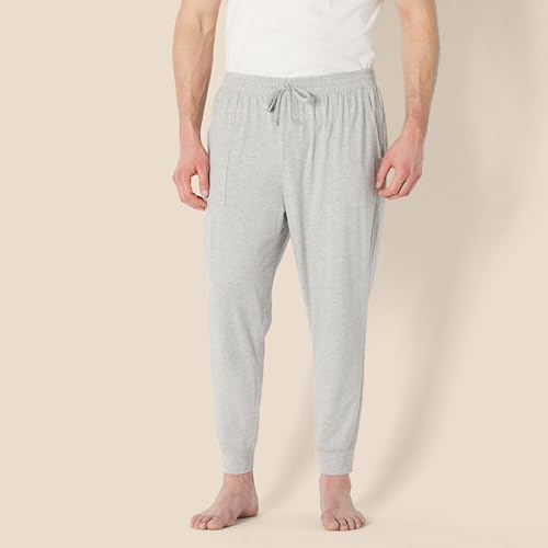 Image of Amazon Essentials Women's Soft Lightweight Knit Cotton Blend Jogger Pajama Pants