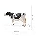 BRETOYIN Large Realistic Cow Figurine Bull Toys for Toddlers Durable Simmental Cows Holstein Cow Figures for Kids Collection Birthday 3 4 5 6 Year Old Cake Topper