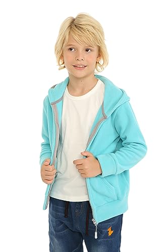 Mud Kingdom Fleece Hoodies Jacket for Boys Girls Full Zipper Long Sleeve Happy Halloween3