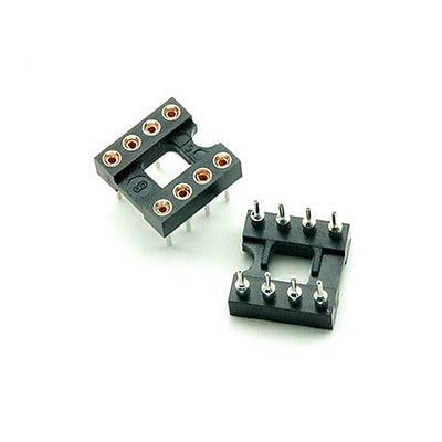 Wiring Connecting Terminals - 60PCS 8 Pin Round DIP IC Socket Adapter 8Pin Pitch 2.54mm Connector