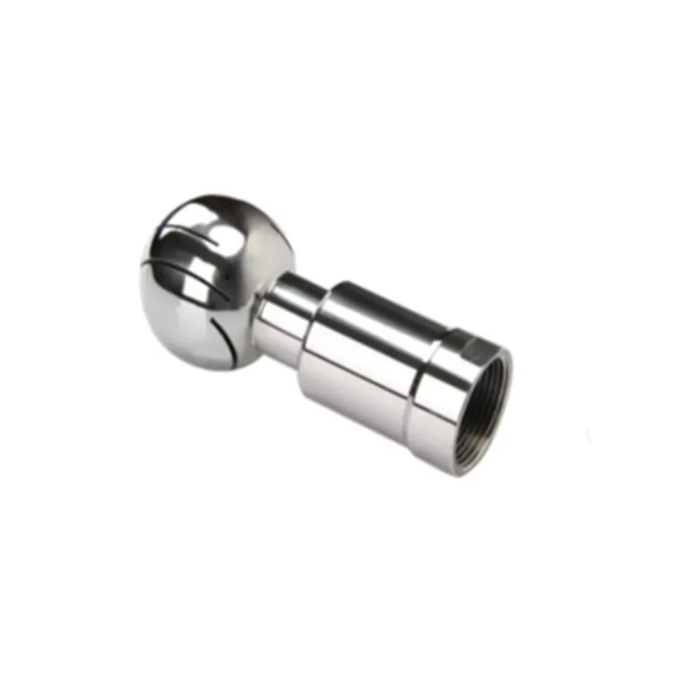 Stainless Rotary Cleaning BSP 304 Stainless Steel Rotating Spray Ball, DN10-DN50 Female Thread Sanitary Tank Cleaning 1pc(32)
