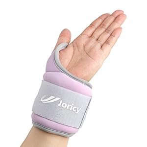 Wrist Weights with Thumb Loops Lock for Women Men Kids 1 Pair 2 3 4 5 6 LBS Arm Weight Ankle Weights Weighted Gloves for Running Walking Jogging Physical Therapy Gym Workout Cardio Exercises