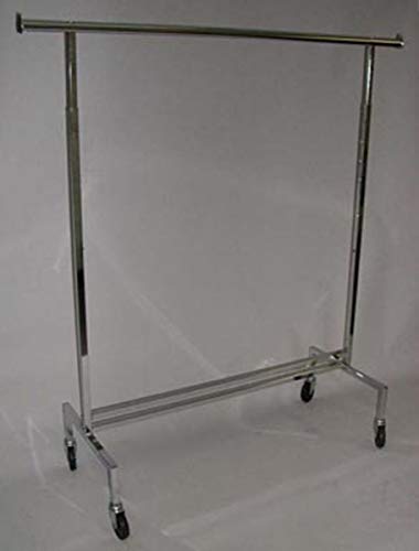 Single Bar Clothing Display Rack 60