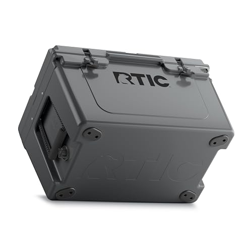 Image of RTIC Ultra-Tough Cooler Hard Insulated Portable Ice Chest Box for Beach, Drink, Beverage, Camping, Picnic, Fishing, Boat, Barbecue