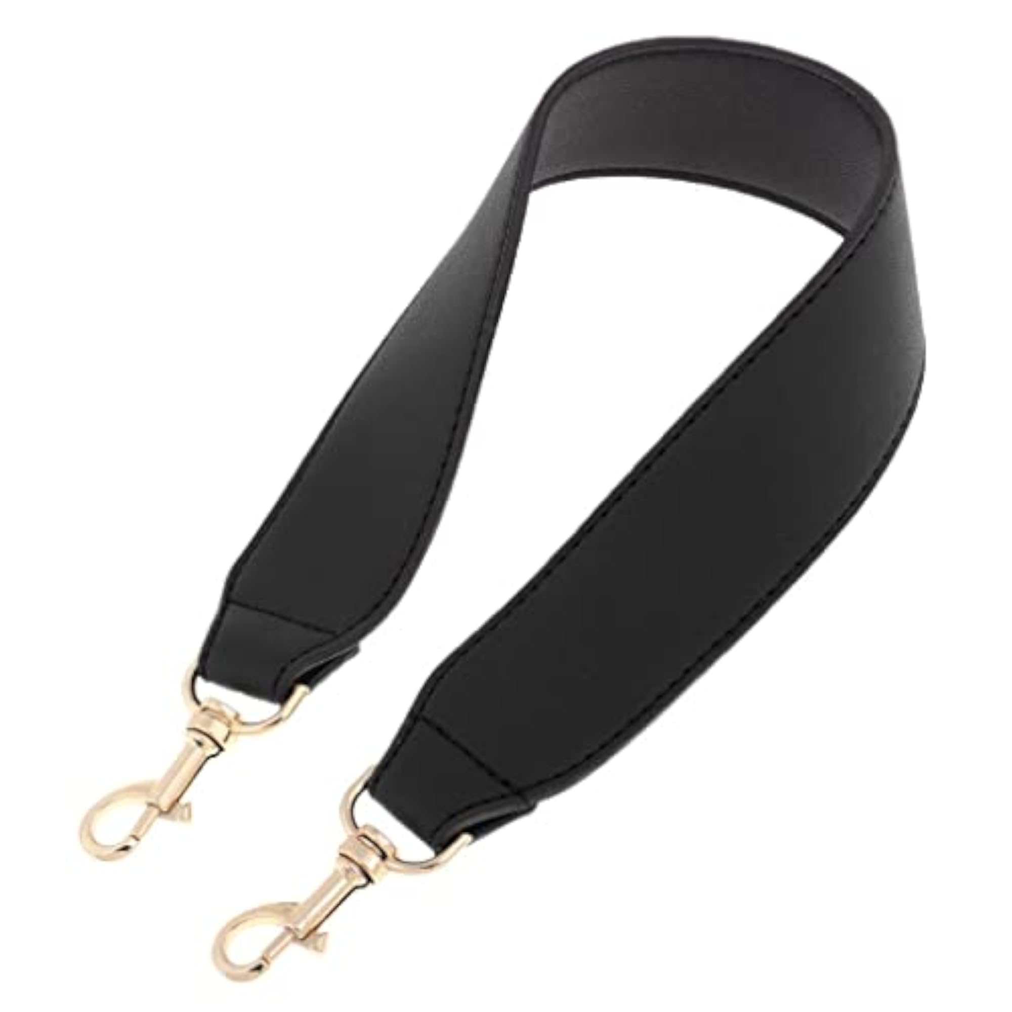 Wide Shoulder Bag Strap Replacement, Black