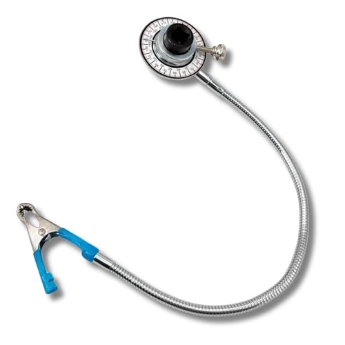 Goniometro con pinza medidor de angulos y entrada de 1/2”