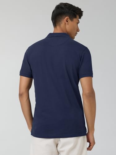 Image of XYXX Men's Nova 100% Combed Cotton Regular Fit Polo T-Shirt