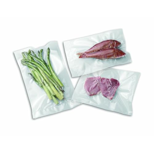 Laica FrescoPiù VT3513 Rollos para envasado al vacío, 4 rollos de 20 x 600 de plástico gofrado, libre de BPA