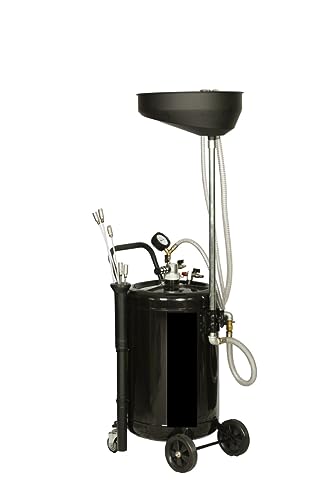 Stahl-Faust Carro de aceite portátil, extractor de aceite, colector de aceite
