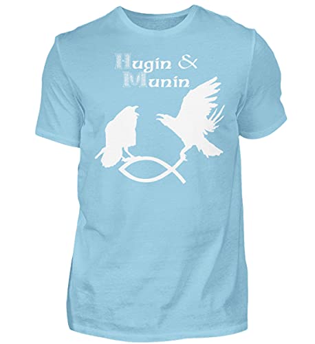 T-shirt de qualité supérieure homme bleu S fini les vêtements déformés
