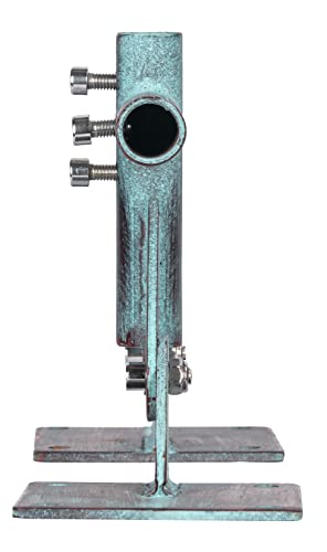 Heavy-Duty-Weather-Vanes-Roof-Mount-2-Port-Adjustable-Weathervane-Mount-Bracket-for-Outside-Garden-Yard-Cupola-Sheds-Barns-Post-Roofs Heavy Duty Weather Vanes Roof Mount 2 Port Adjustable Weathervane Mount Bracket for Outside Garden Yard Cupola Sheds Barns Post Roofs