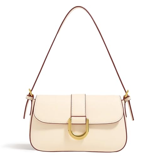 Shoulder Bag for Women, Small Purses Hobo Bags for Women, PU Leather Vintage Handbag with 2 Adjustable Shoulder Strap