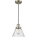 Innovations 201C-AB-G44 1 Light Mini Pendant, Antique Brass