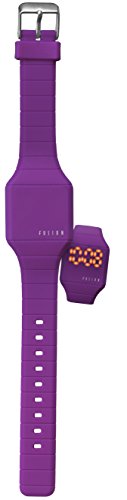 Dakota Girl's Quartz Rubber and Silicone Casual Watch, Color:Purple (Model: 52564)