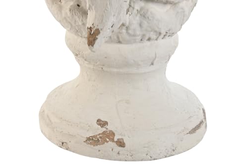 Statue résine décapé blanc 51cm pour ambiance bord de mer - 4