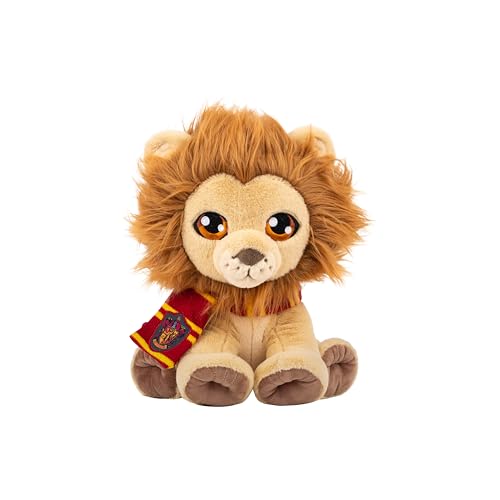 Jazwares Warner Bros. Discovery Harry Potter 10-Inch Gryffindor Lion Plush - Super-Soft and Huggable Plush Toy - Official Licensed Plush - All Ages