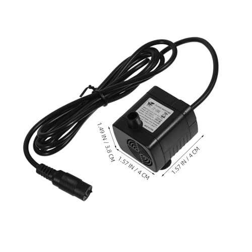Mini bomba sumergible de agua para mascotas 12V miniatura 2