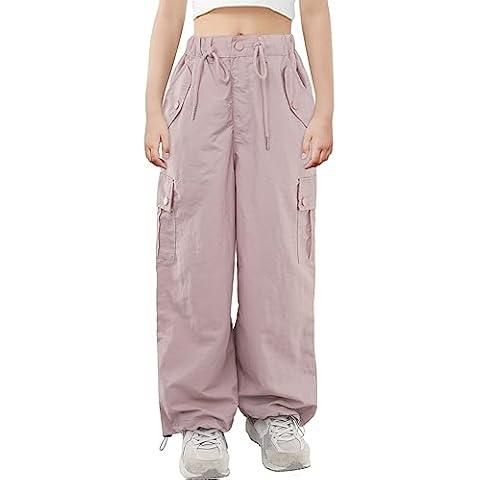 Maeau Girls Baggy Cargo Joggers Cover