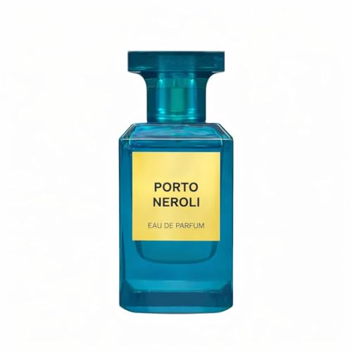 ElysianAura Porto Neroli Luxury Parfume Teal Bottle Fresh Orange Blossom Citrus Floral Fragrance Long Lasting Clean Scent Light Elegant Everyday Perfume 2.7 FL OZ