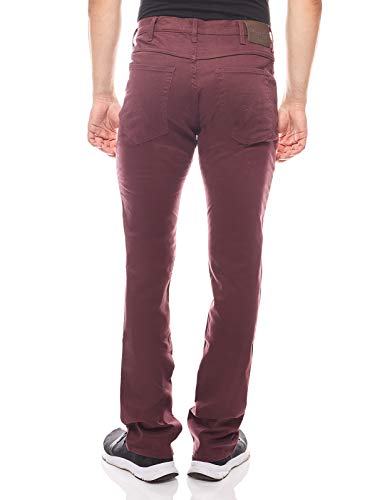 Wrangler Arizona Pantalones, Rosa (Damson), 33W / 30L para Hombre