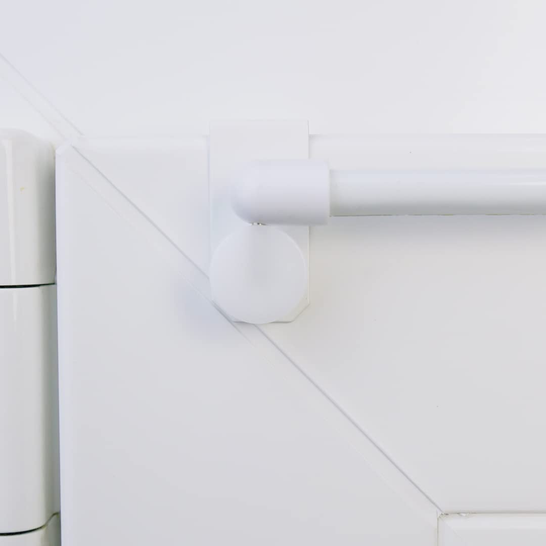 Ganci per Finestra Universali Bianco 12-20 mm, 4 Pezzi