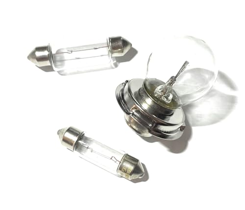 N. 3 lampade Generico KIT n. 3 Lampade Lampadine 12 Volt Compatibili con VESPA 50 L N R Special