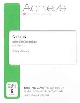 Achieve for Sullivan's Calculus Early Transcendentals