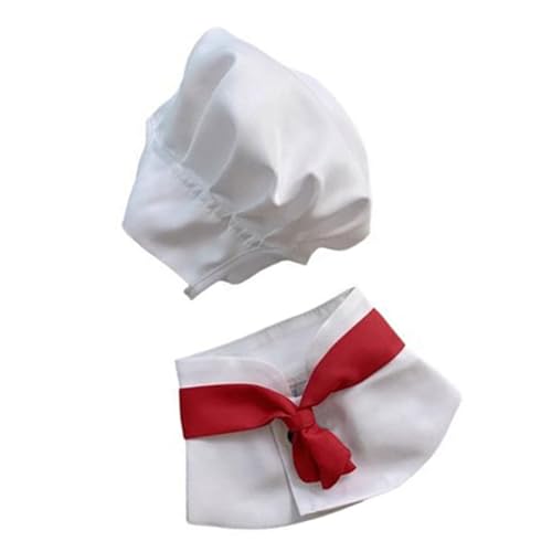 Disfraz de Chef para Perro, Set Sombrero y Collar